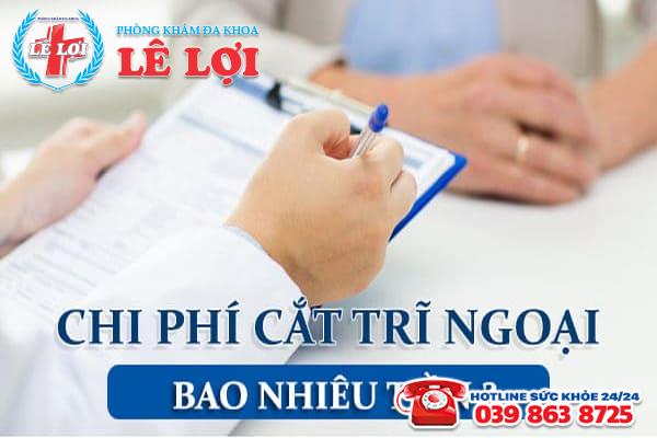 Chi phí cắt trĩ ngoại bao nhiêu tiền tại bệnh viện Nghệ An?