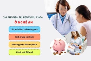 Ước tính chi phí điều trị bệnh phụ khoa ở Nghệ An