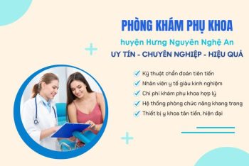 Phòng khám phụ khoa huyện Hưng Nguyên Nghệ An