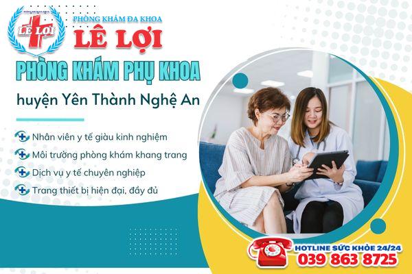 Giới thiệu phòng khám phụ khoa huyện Yên Thành Nghệ An uy tín