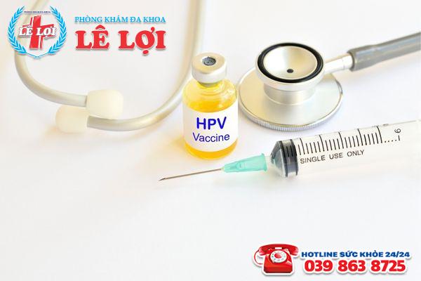 Tiêm vắc xin HPV là một trong những cách phòng tránh sùi mào gà ở môi