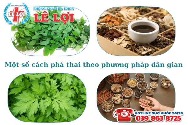 Một số cách phá thai theo phương pháp dân gian