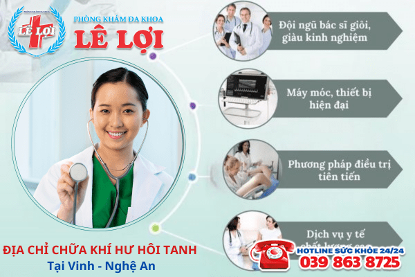 Địa chỉ chữa khí hư hôi tanh tại Vinh Nghệ An