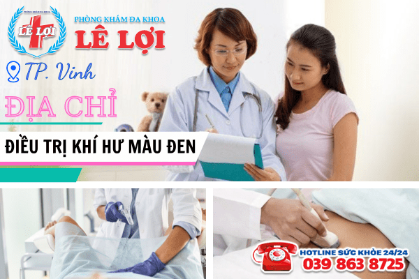 Địa chỉ điều trị khí hư màu đen tại Vinh Nghệ An